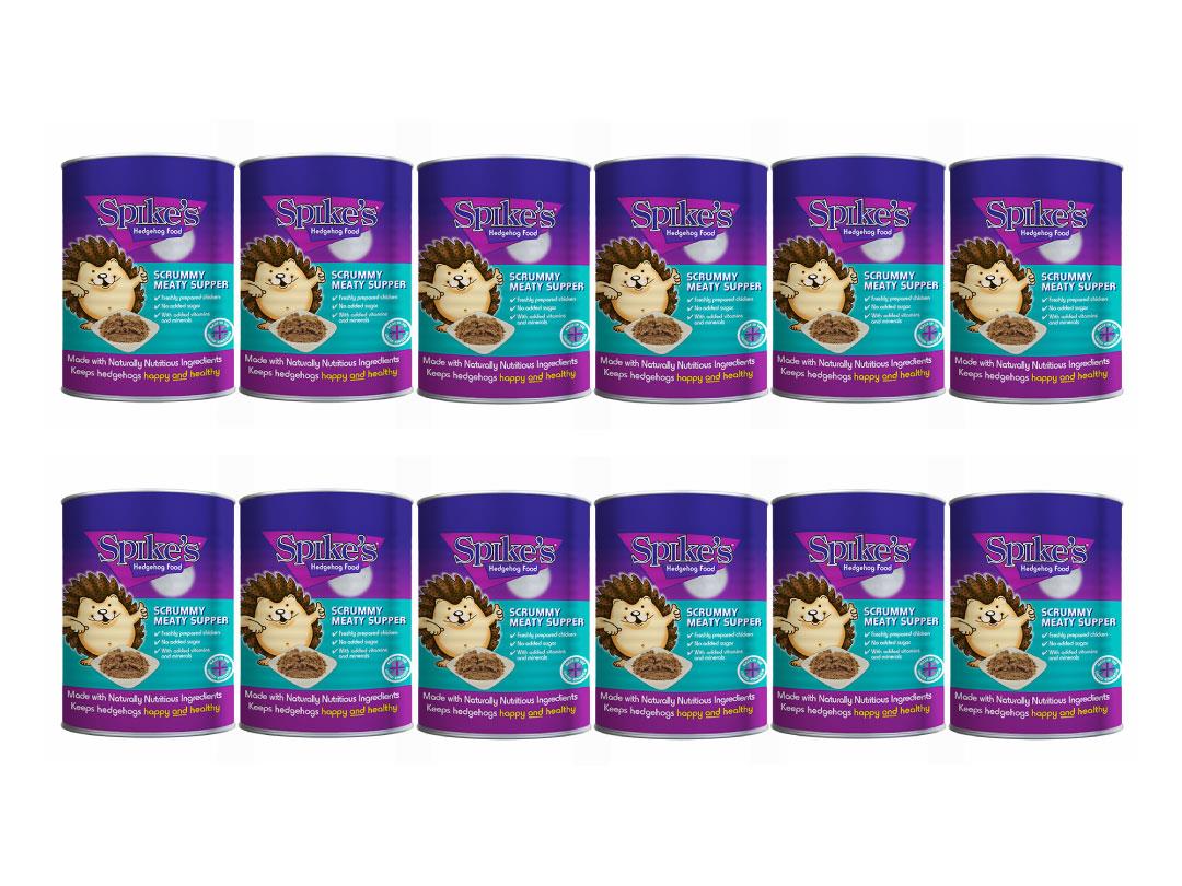 Spikes Meaty Hedgehog Food 395g PACK OF 12