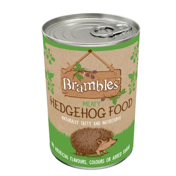 12 Pack - Brambles Meaty Hedgehog Food 400g