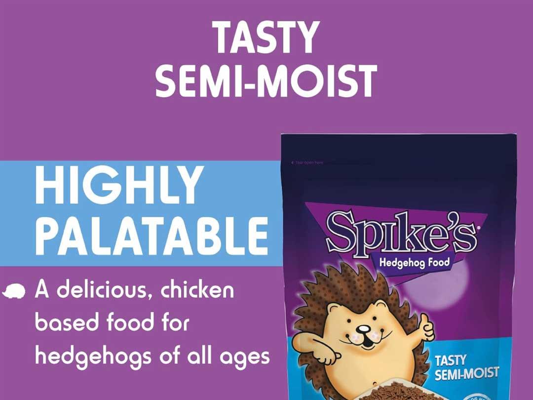 Spikes Tasty Semi-Moist Hedgehog Food 1.3KG
