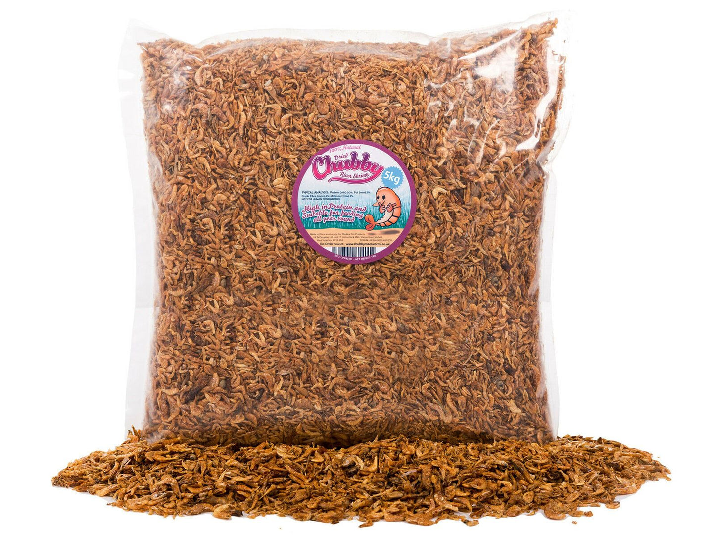 5Kg Dried Chubby River Shrimp