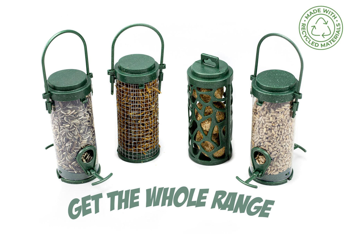 Chubby Pre-Filled Fat Ball Recycled Feeder