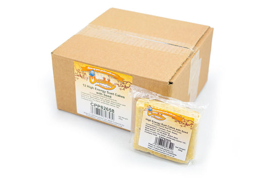 12 x Chubby High Energy Suet Cakes with Seed