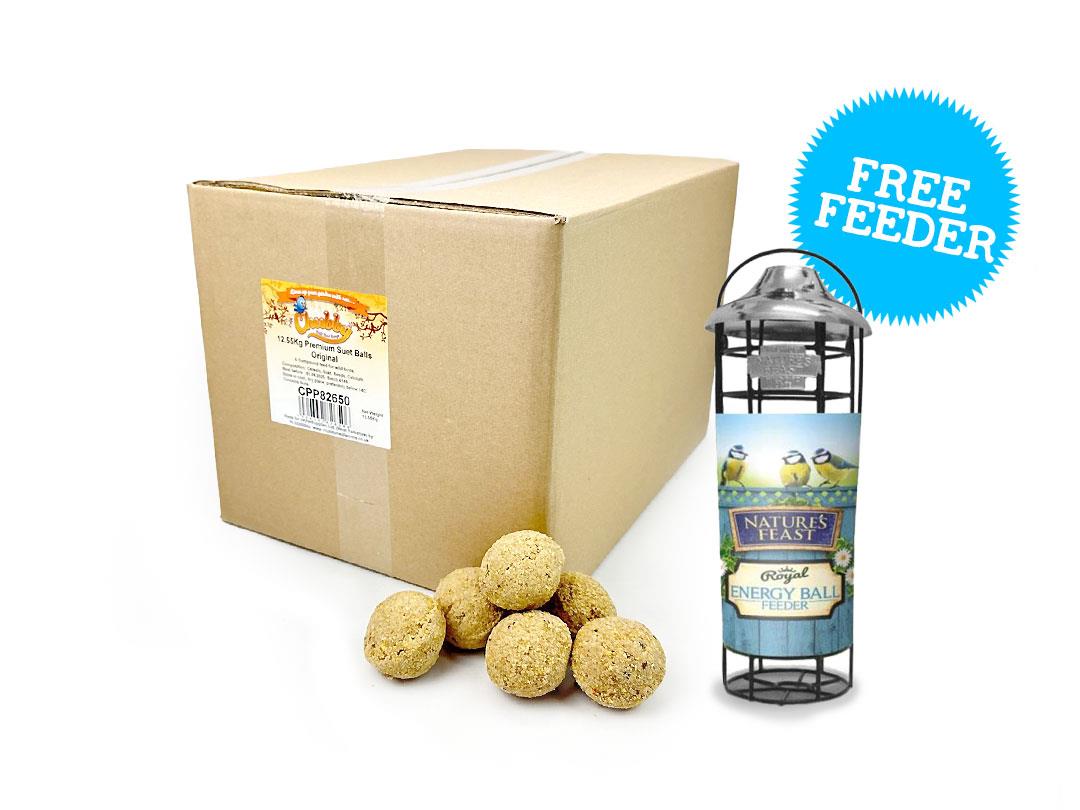 160 Chubby Premium Suet Balls Original 12.55Kg